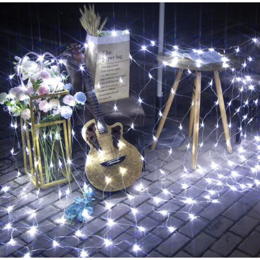 3M*2M 192LED Solar Fairy Net Light