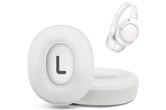 Replacement Ear Pads for JBL Tune 700 T700BT T750 BTNC Wireless Over-Ear Headphones-White