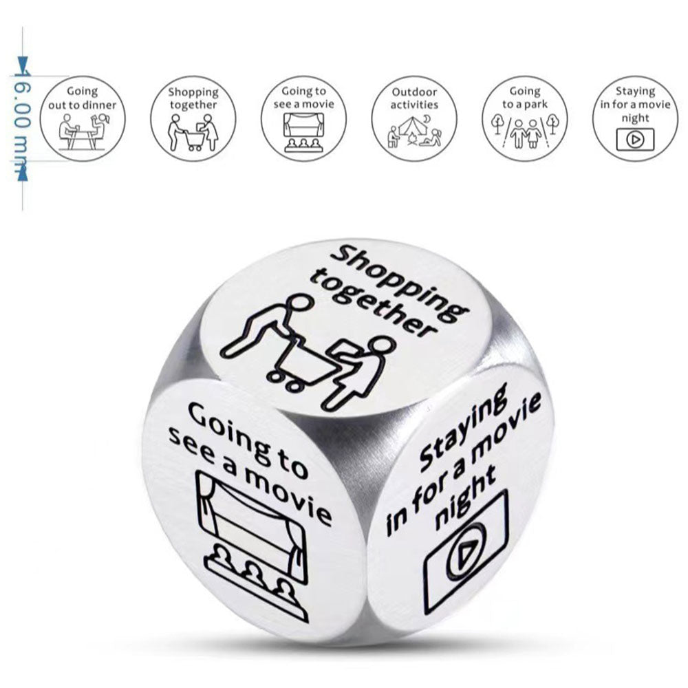 Decision Dice Christmas Valentines Day Ideas for Couples Style 1