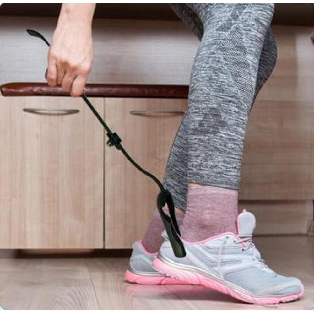 3 in 1 Sock Aids for Putting On Socks with Shoe Horn for Seniors Disabled