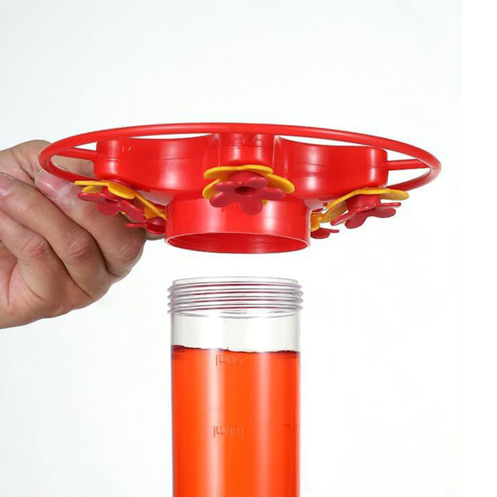 Outdoors Hanging Hummingbird Feeders with 5 Feeding Ports