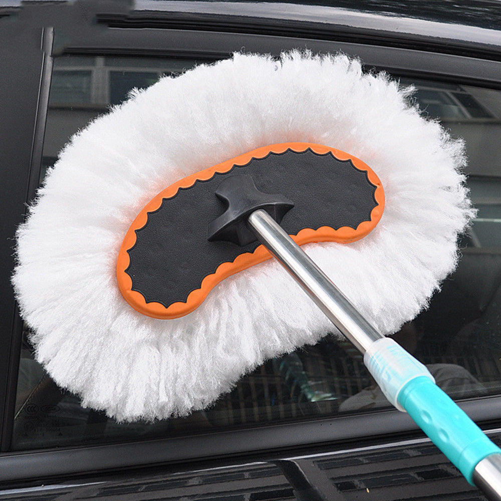 Milk Silk Car Wash Mop with Telescoping Handle