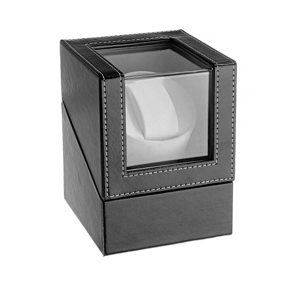 Automatic Watch Winder PU Leather Storage and Display Box