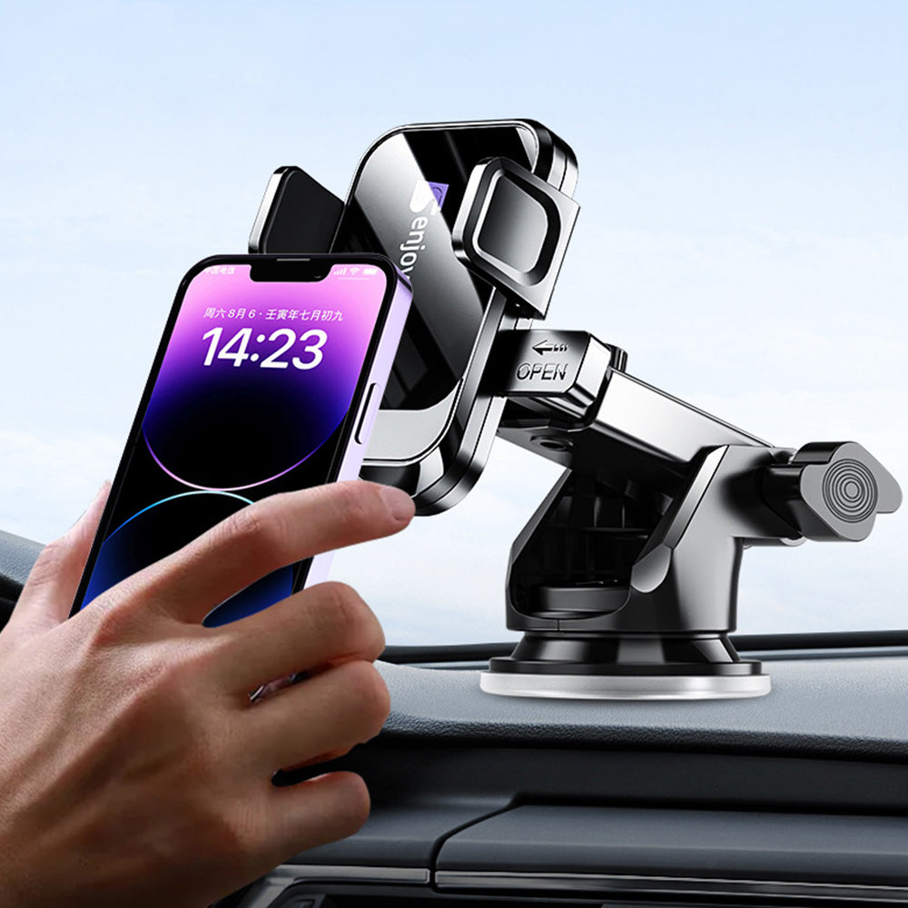 Dashboard Suction Cup Mounted Phone Holders for Car Rotating Cell Phone Mount