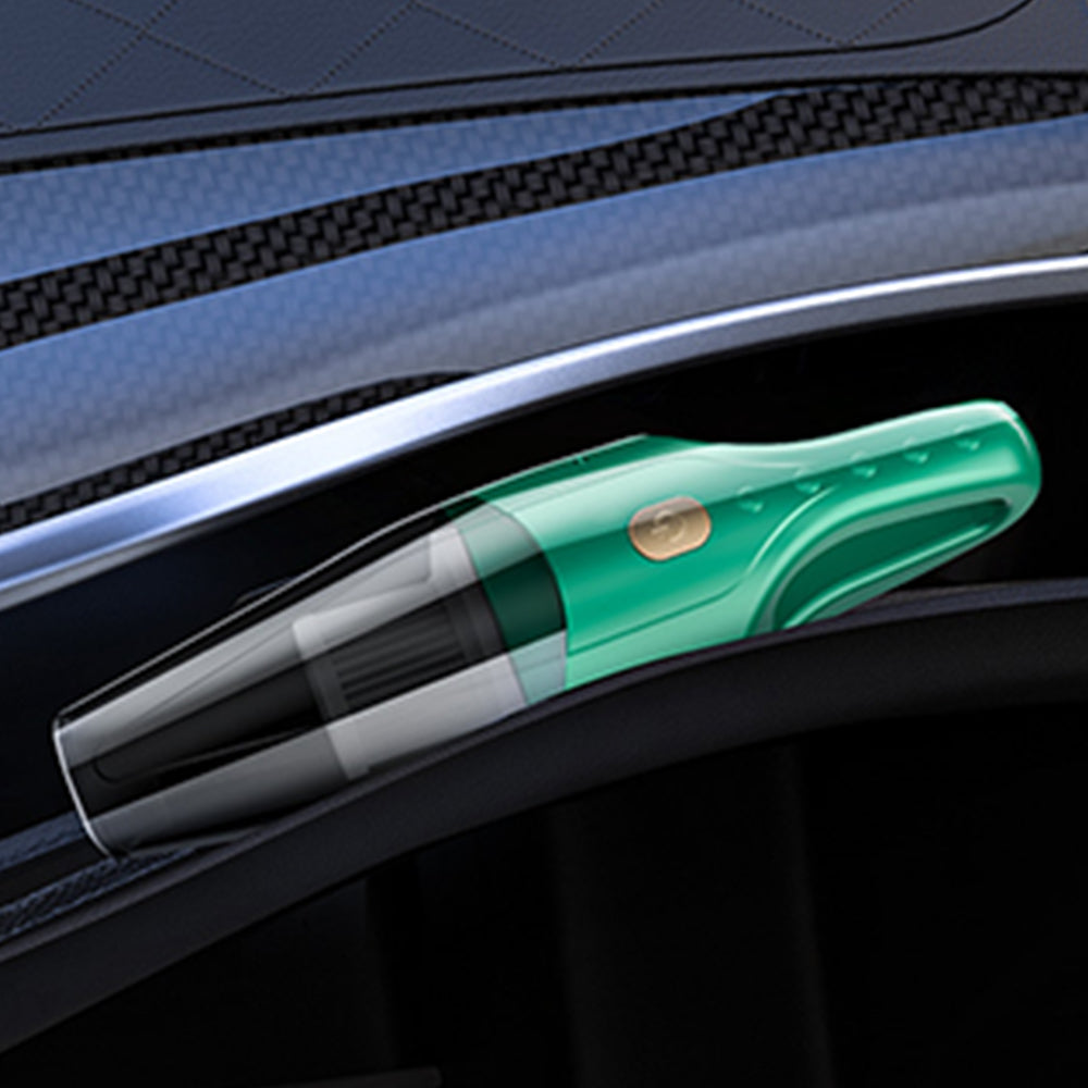 Cordless Handheld Vacuum Portable Small Hand Vacuum Cleaner for Home Car Green