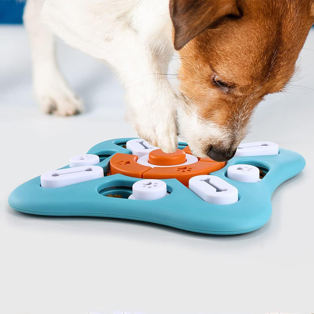 Interactive Dog Treat Puzzle Slow Feeder Toy for Dogs