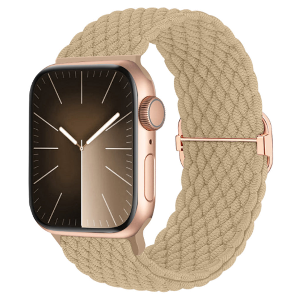 Adjustable Braided Loop Nylon Strap Compatible with Apple Watch Style 6