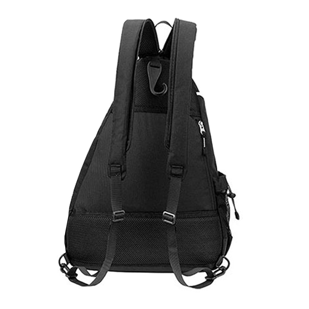 Pickleball Bag Pack Reversible Backpack Travel Sports Sling Bag Black
