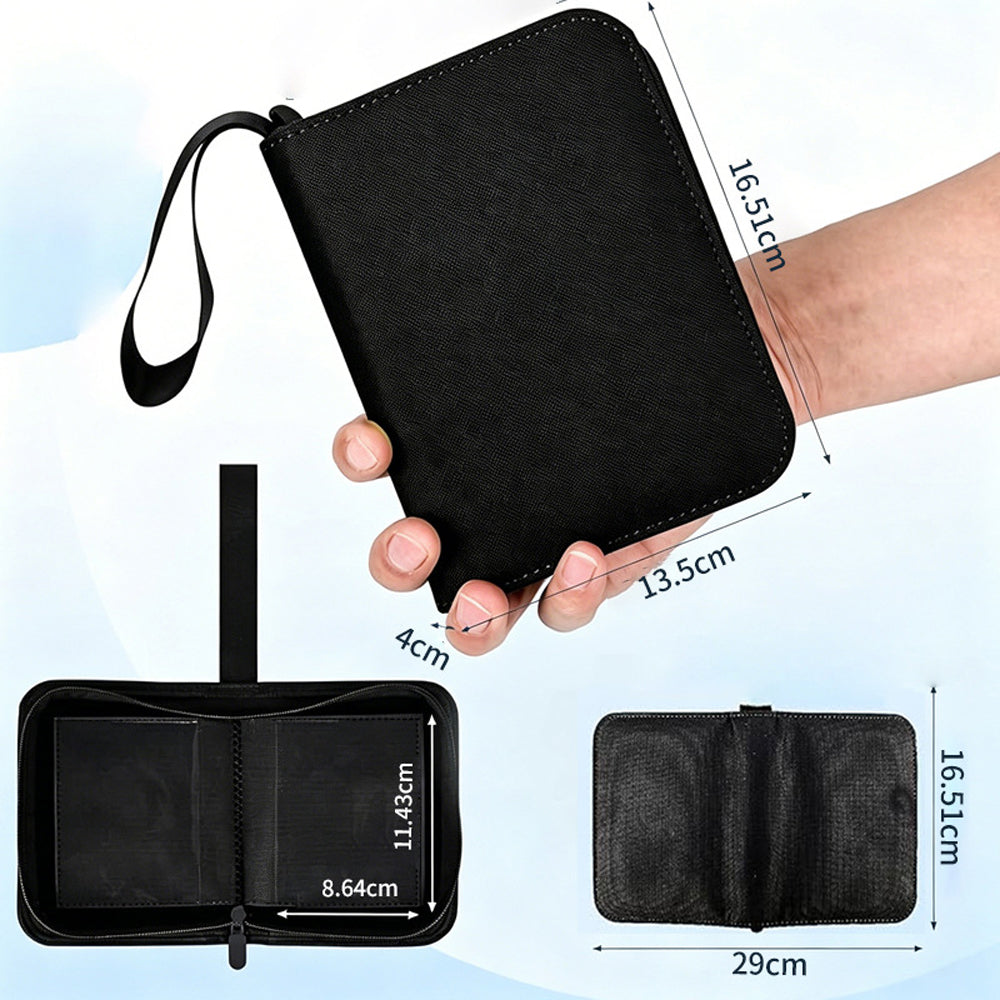 40 Pockets Card Album with 20 Pages-Black