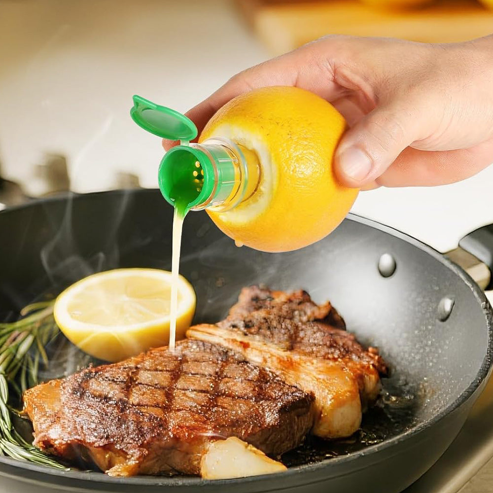 2PCS Portable Lemon Squeezer Screw Top Citrus Juicers for Lemon Lime & Orange