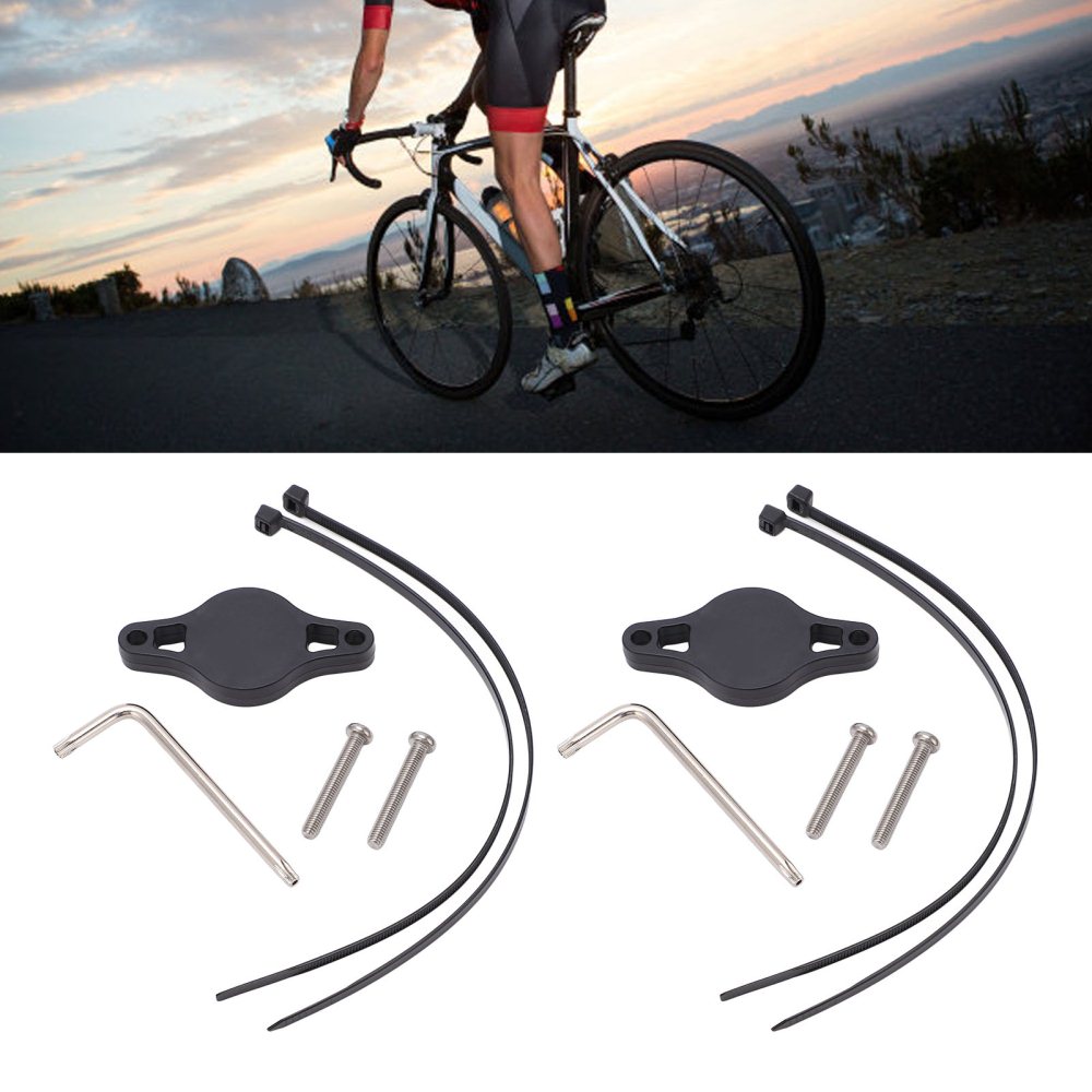2Pcs Bicycle AirTag Protector Case Screw-Mounted Plastic Protective Cover for Apple AirTag