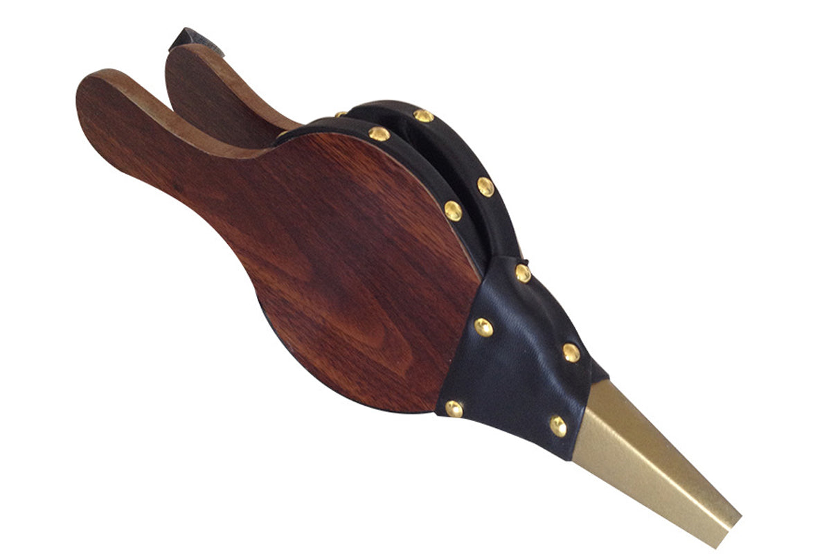 Wooden Air Blower Fireplace Bellows Hand Bellow Pump Fire Tool