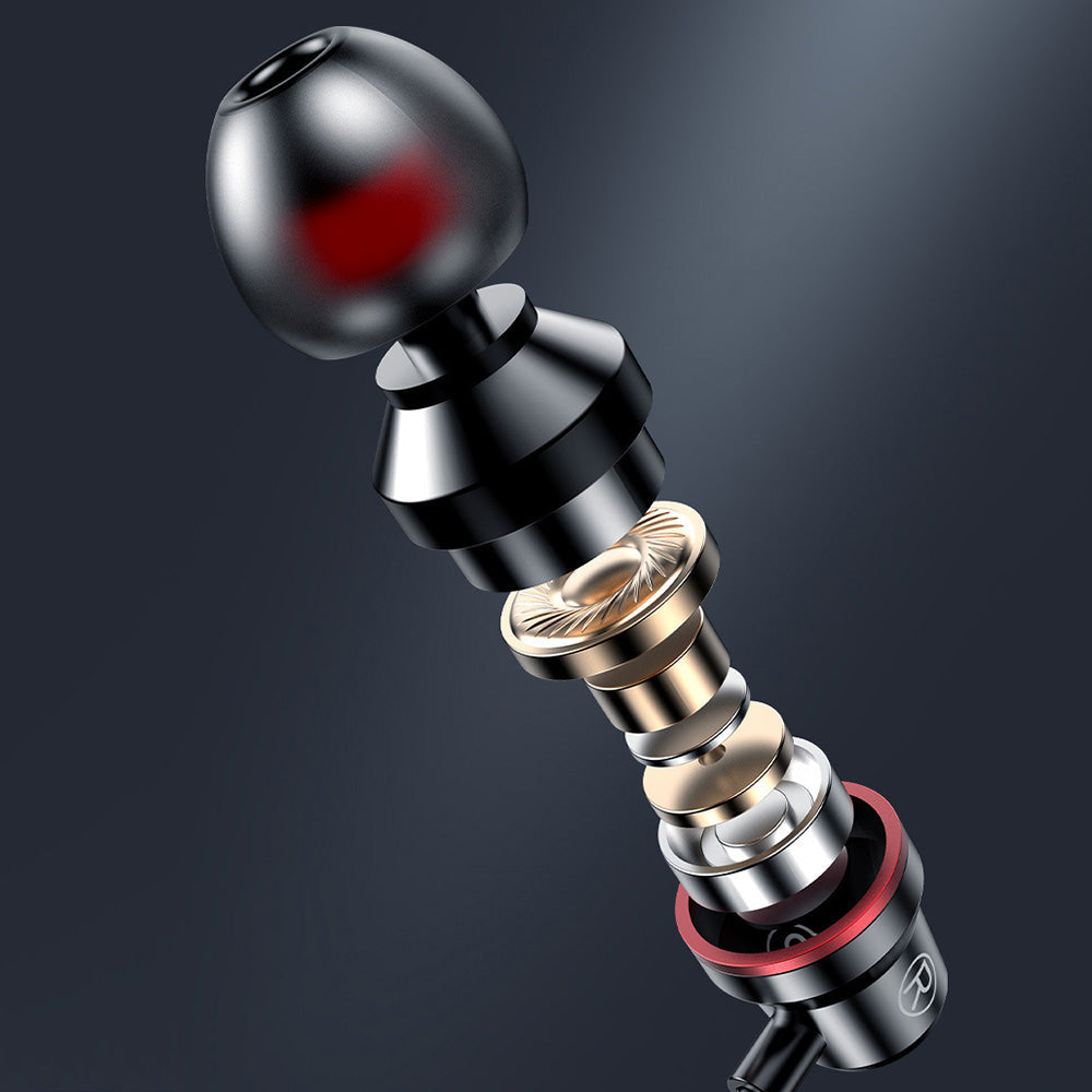 USB-C Over-Ear Hook Headphones for iPhone 16/15 Pro Max & Galaxy S25 Black