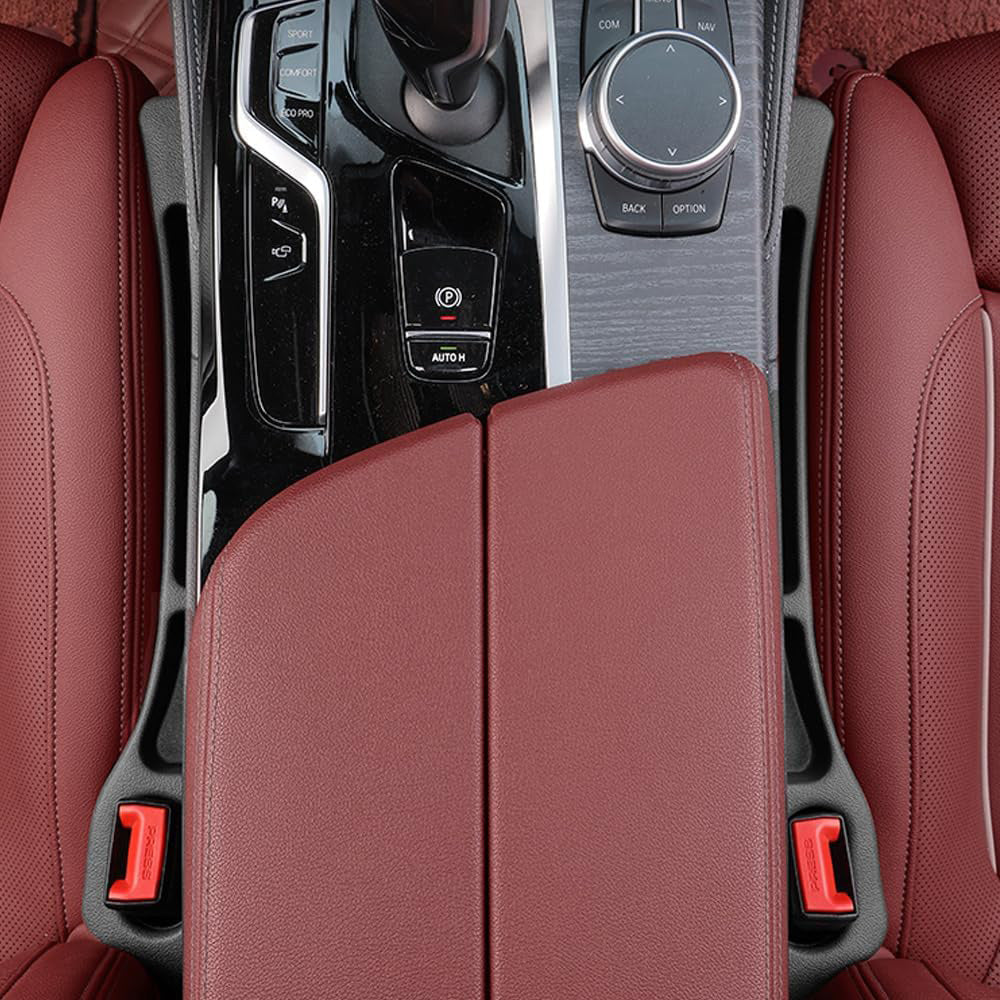 Universal 2PCS Car Seat Gap Filler Organizer With Storage Slot For SUV Truck Accessories
