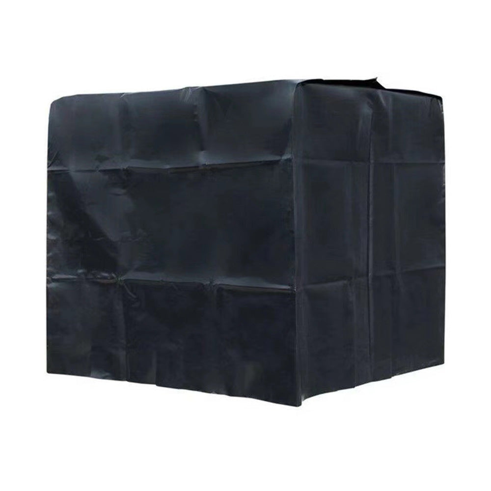 Weather Resistant Protective Cover for 1000L IBC Tank Black