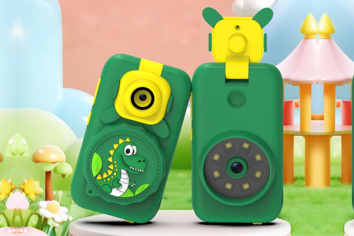 2 in 1 Smart Phone and Microscope Camera Mini Pocket Handheld STEM Toy -Green