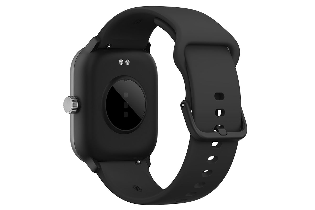 Bluetooth Calling Smartwatch with 1.85 Inch Display Fitness and Health Tracking for Men and Women -Black