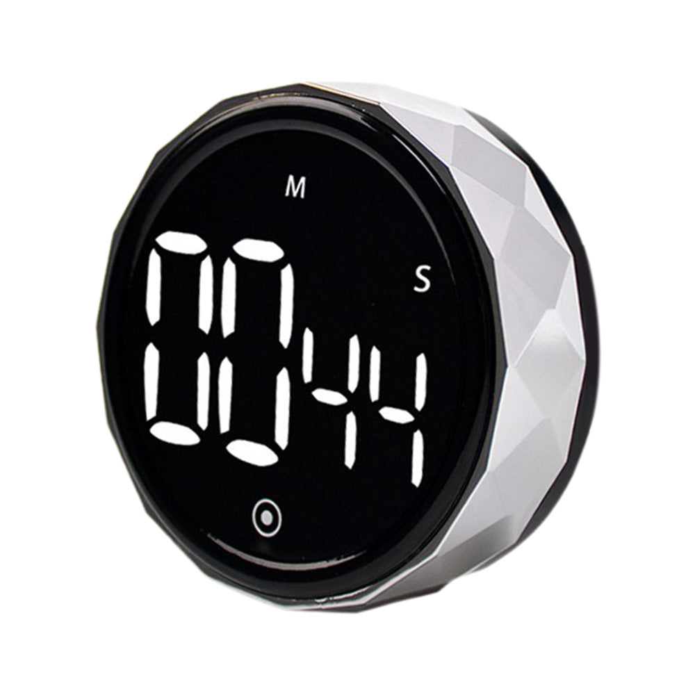 Digital Display Kitchen Timer Countdown Countup Cooking Alarm White