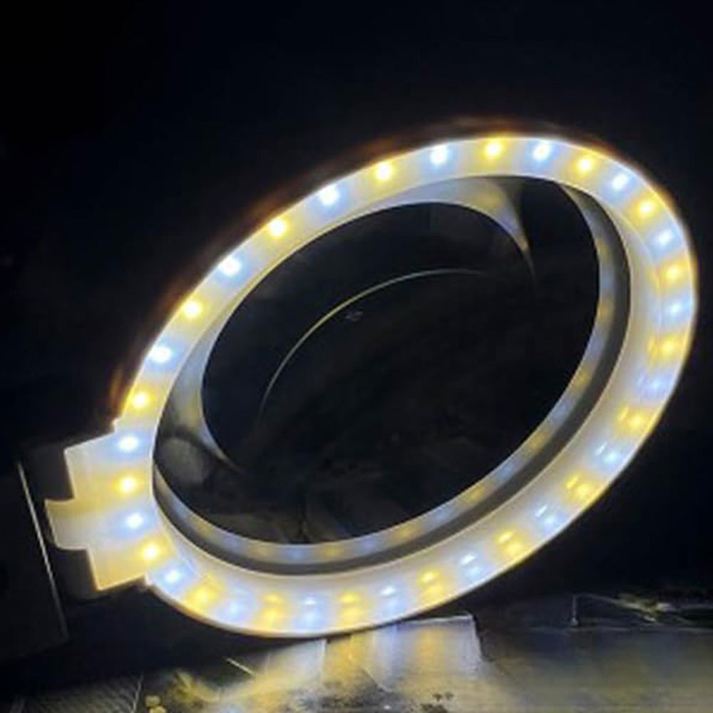 25X and 10X Magnifying Glass with LED Light Foldable Handheld Magnifier for Reading Jewelry Inspection Close Work