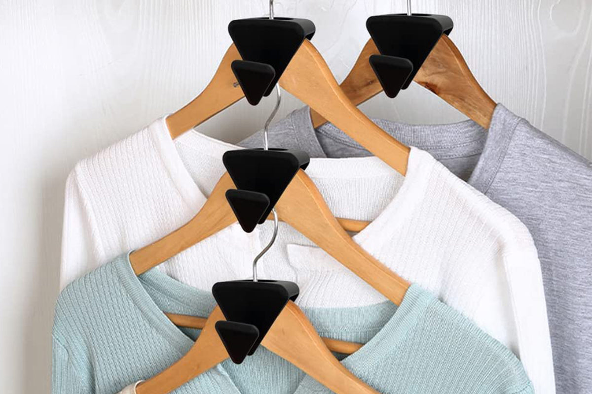 30Pcs Space Saving Hanger Hooks Clothes Hanger Connector Hooks Organizers