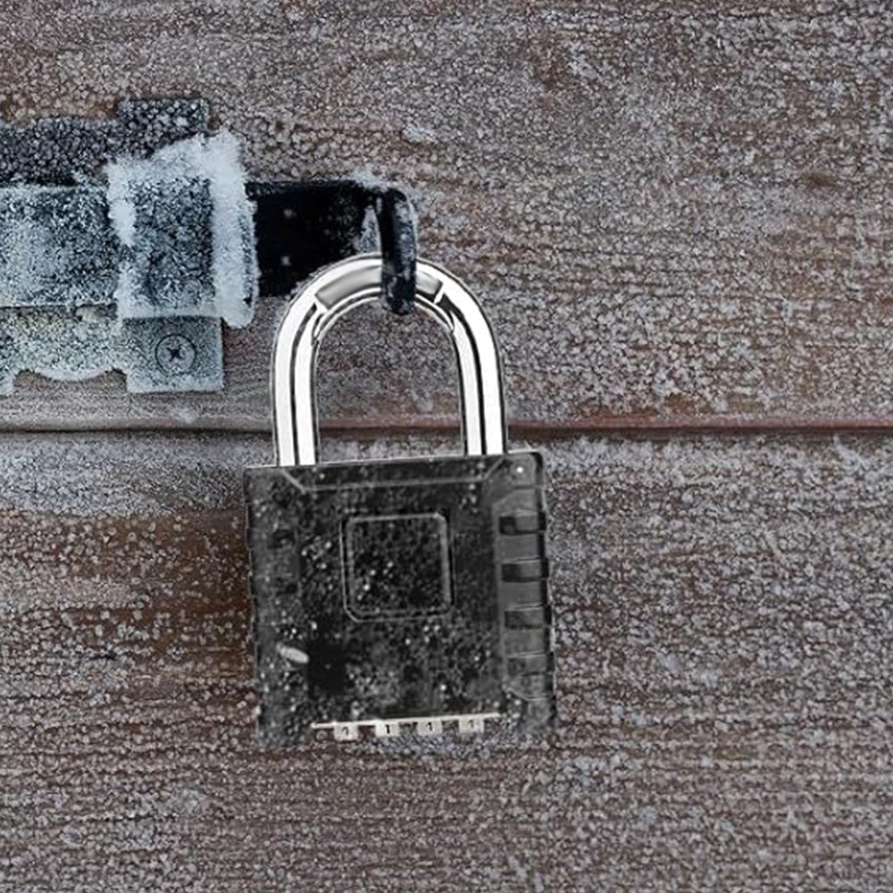 Combination Password Padlock Outdoor Security Weatherproof Locker for Home Garage Garden