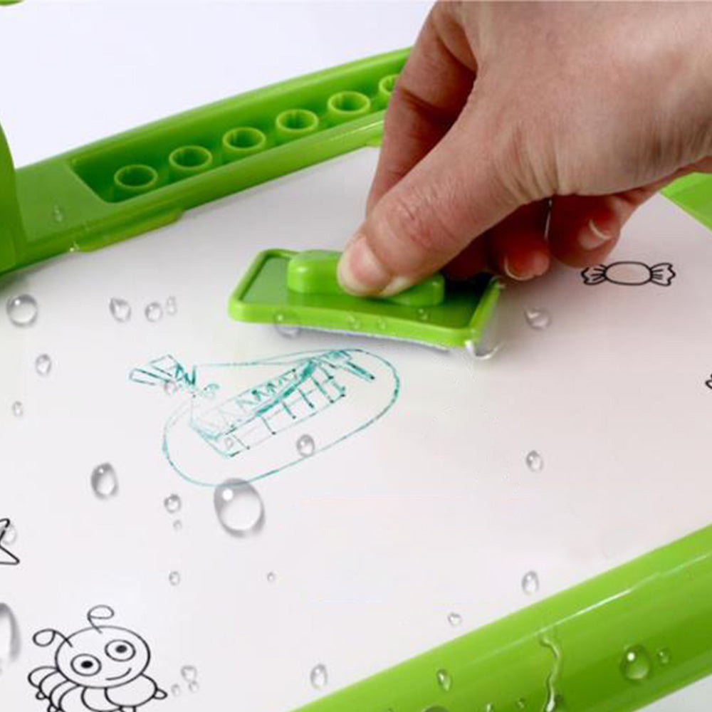 Projector Drawing Board for Kids Painting Board with Music Green
