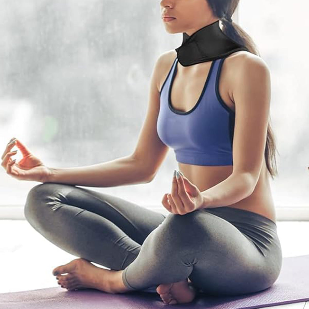 Gel Ice Pack Wrap for Neck Reusable Cervical Cold Hot Compress Cover
