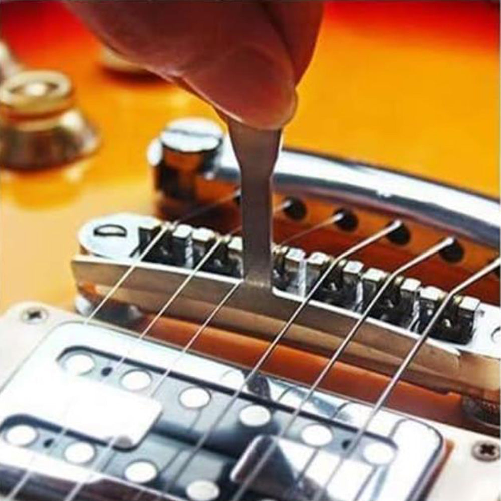 15Pcs Guitar Luthier Measuring Tool Set String Action Ruler Understring Radius Gauge Guitar Radian Ruler Kit