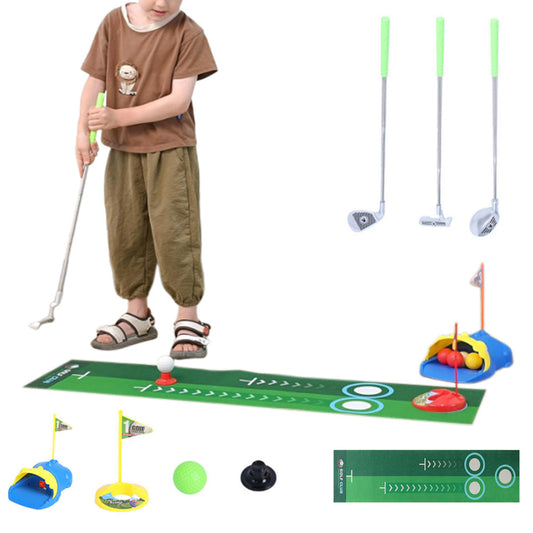 Kids Golf Club Set Mini Golf Practice Play Game Educational Outdoor Toy
