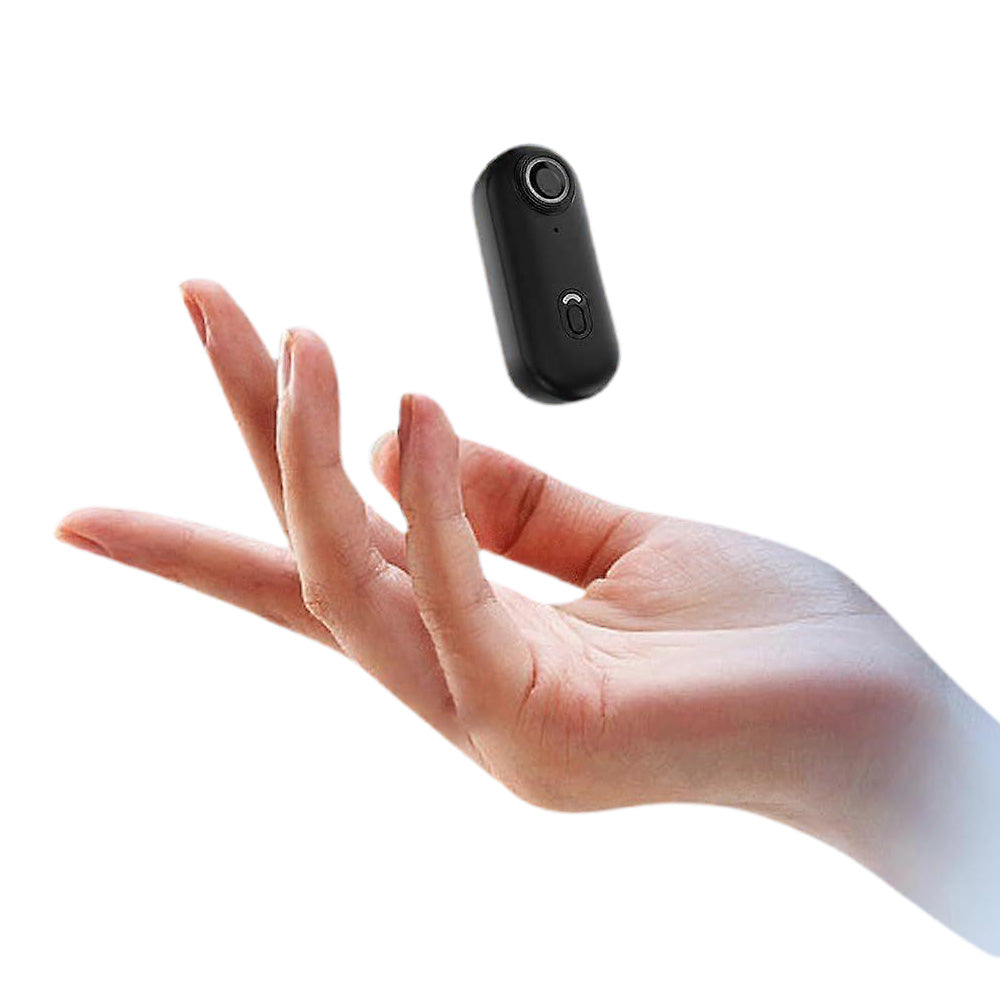 4K Mini Thumb Action Camera ââ‚?Portable Wearable Body Cam with Rotating Clip Black