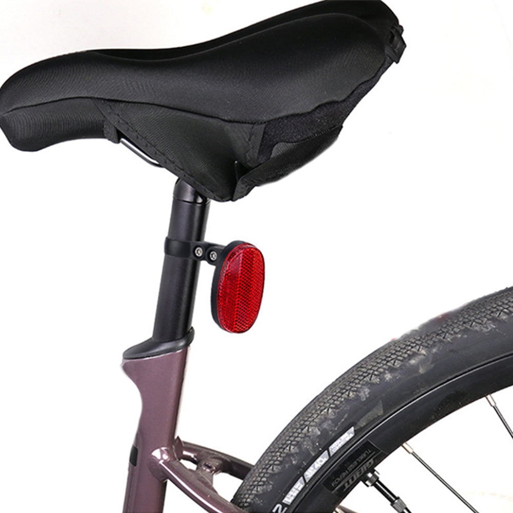 For Airtag Bike Reflector Taillight Anti-Theft Hidden Bike Mount