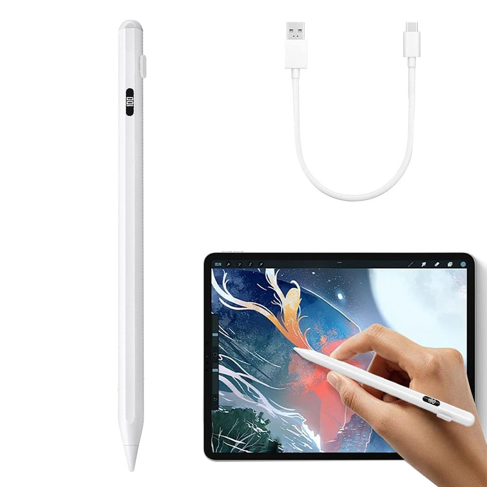 Digital Power Display Stylus Pencil for iPad with Palm Rejection Compatible with iPad Released after 2018