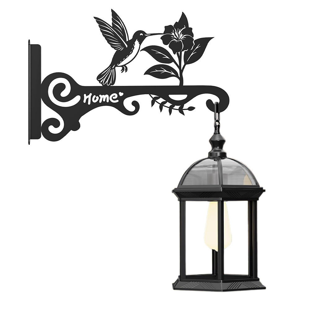 Decorative Metal Wall Hook for Plants Bird Feeders & Wind Chimes