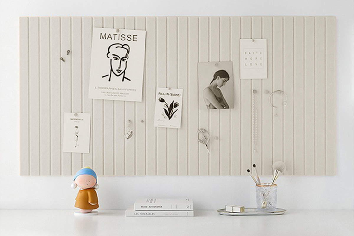 Felt Wall Tiles Self Adhesive Felt Bulletin Board Tiles Push Pin Organizer Board -Camel