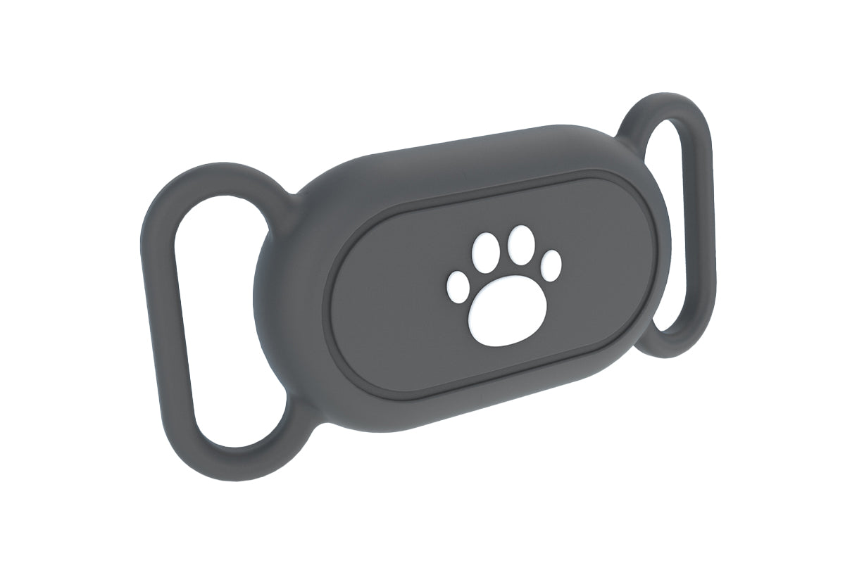 Silicone Pet Collar Case for Samsung Galaxy SmartTag 2 - Cat paw