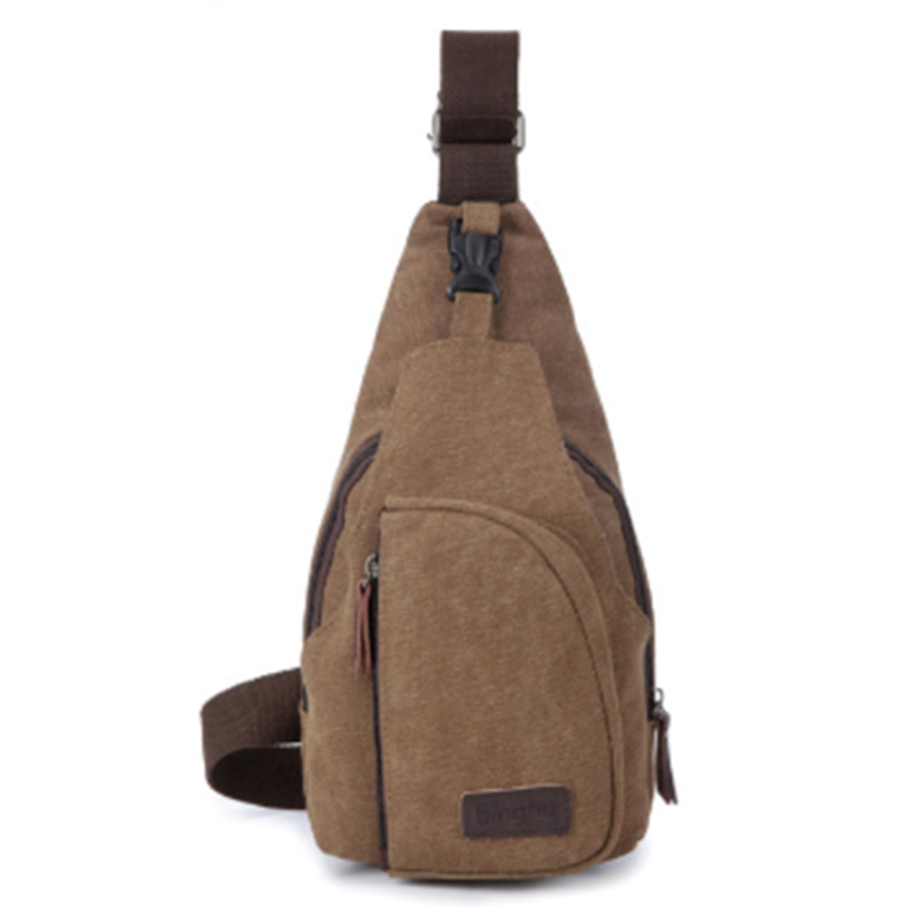 Men's Crossbody Bag Chest Sling Bag for Travel Hiking