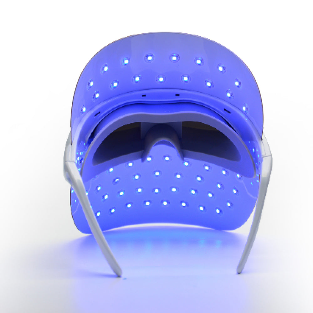 3-Color LED Light Photon Face Mask Neck Wrinkle Facial Skin Care Device