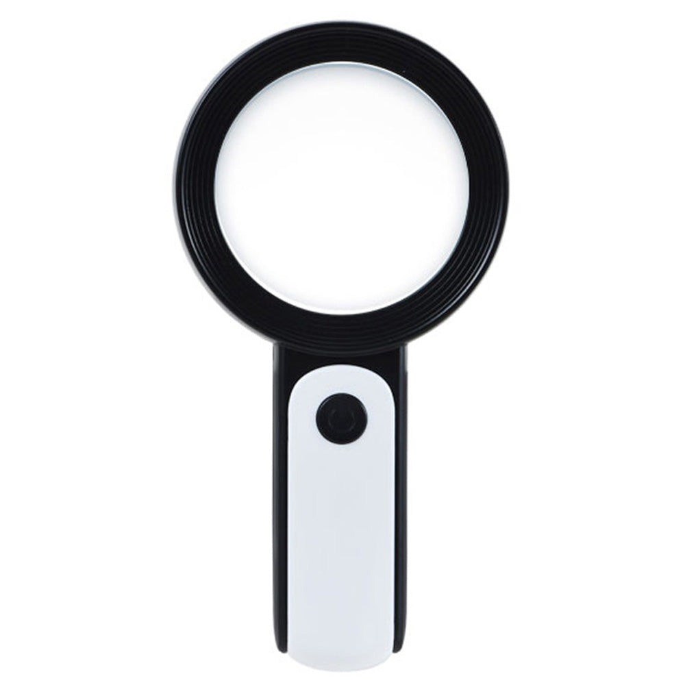 30X Magnification Magnifying Glass Handheld Magnifier with 3-Mode LED Light