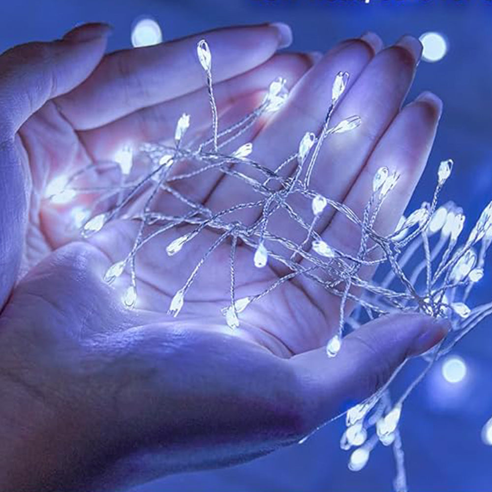 Solar String Lights ¨C Outdoor Waterproof Fairy Lights for Patio and Balcony White