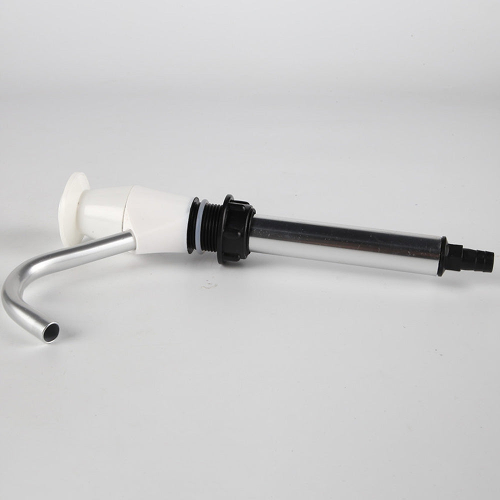 Portable Water Hand Pump Sink Tap Motorhome Camping Trailer Replacement Pumping Tool White