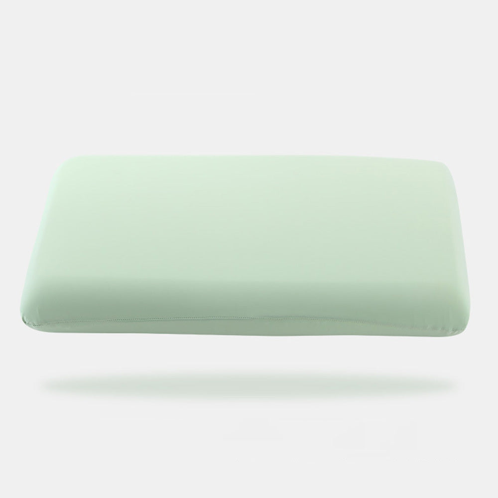 Summer Cooling Pillow Cases for Hot Sleeper Soft Breathable Absorbs Heat Solid Pillowcase Green
