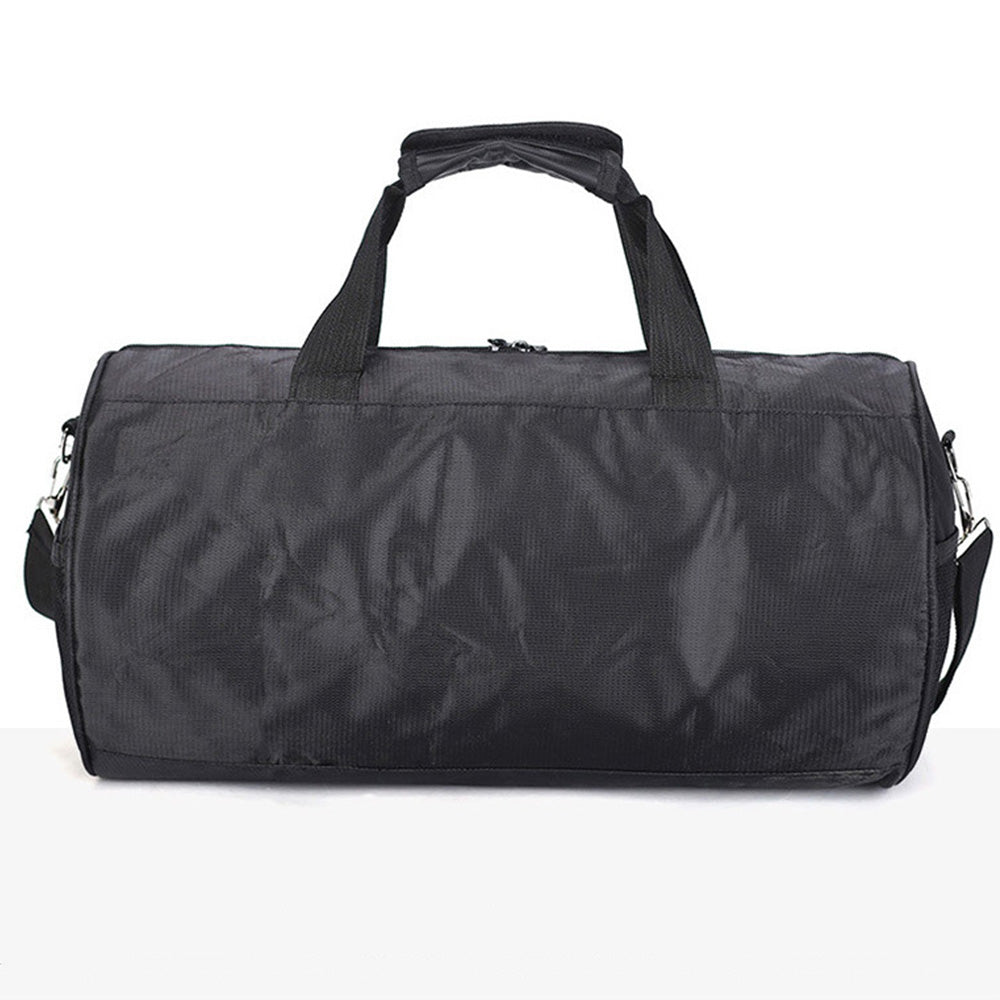 Gym Duffle Bag Travel Duffel Bag Outdoor Shoulder Sports Bag Black and White