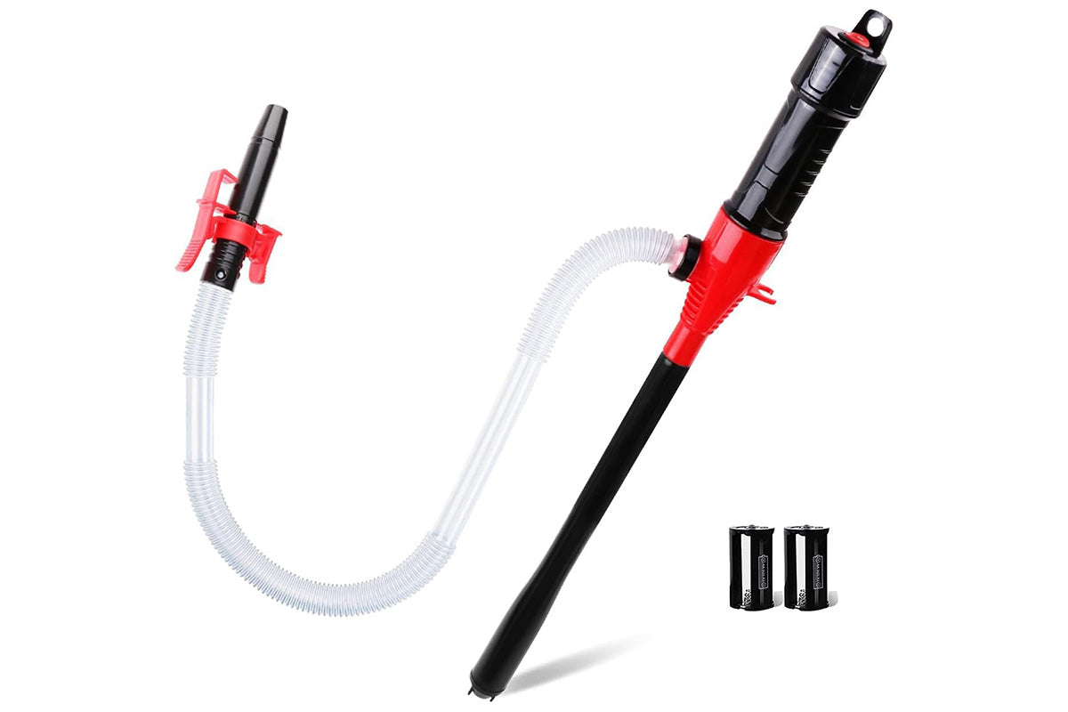 2Pcs Electric Liquid Transfer Pump Portable Battery Operated Water Fuel Siphon Extractor For Gasoline Diesel Fuel