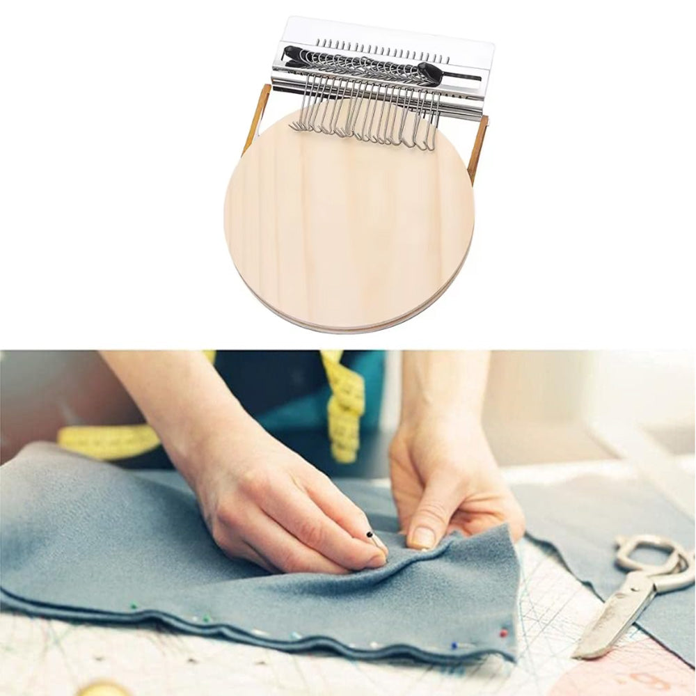 Mini Weaving Loom Knitting Machinel Handmade DIY Darning Tool for Hole Repairing