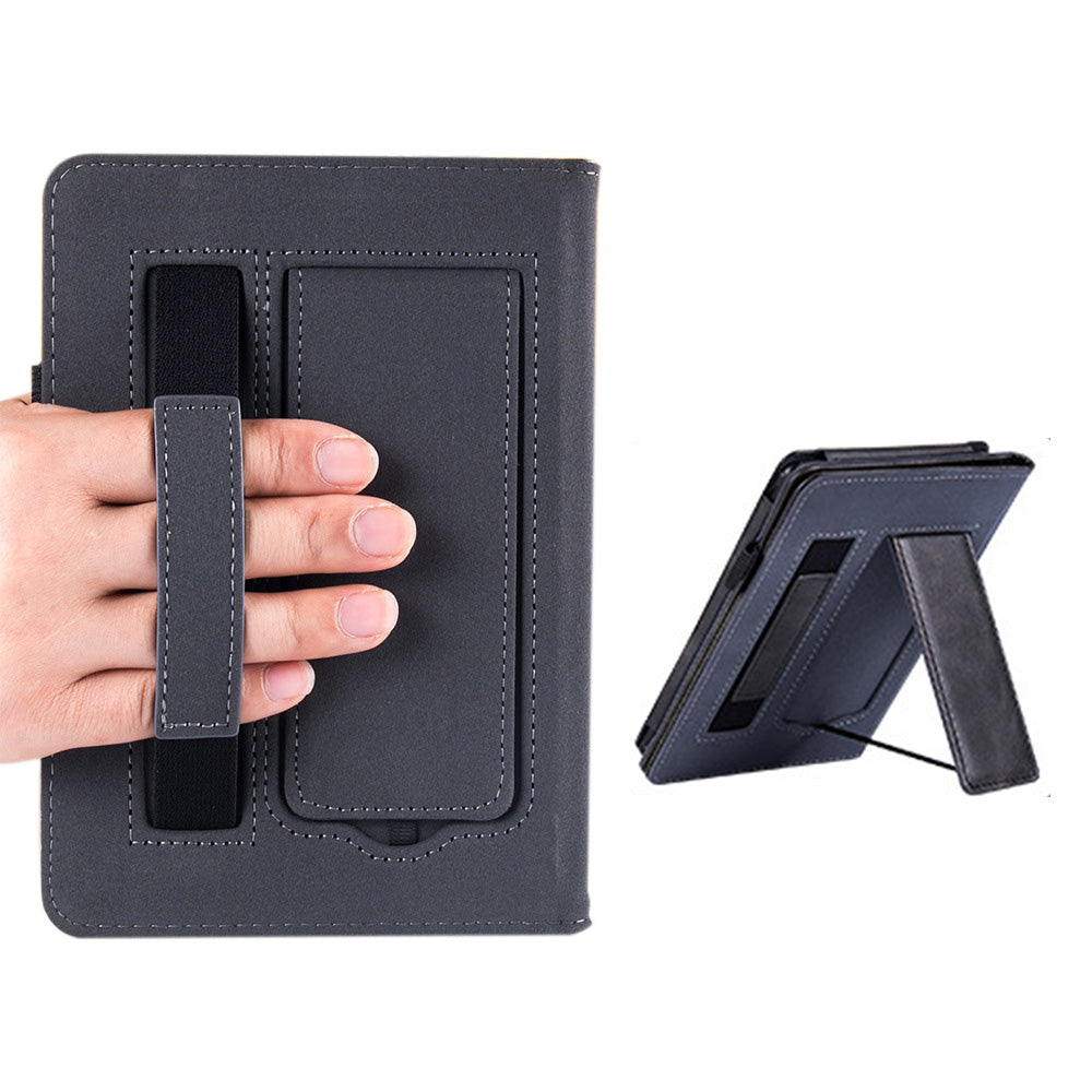 Auto Sleep Wake Protective Case with Stand for Kindle Paperwhite 12th Gen 2024 Released PU Leather Cover Black