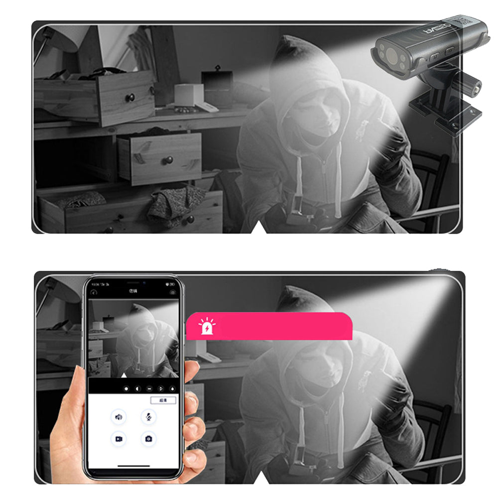 Wireless WIFI Home Monitoring Camera High Definition Night Vision Wide-Angle Security Camera Style 1