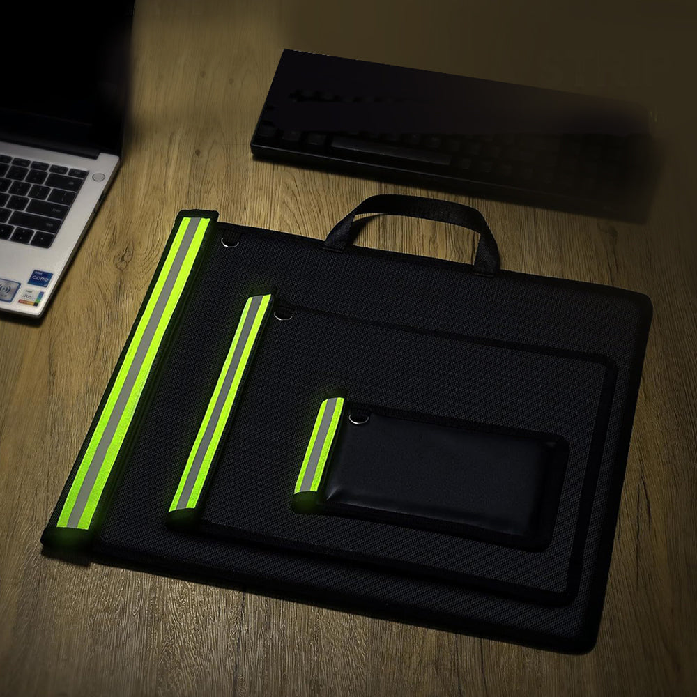 3Pcs Set Anti-Tracking Faraday Bags Anti-Theft Fireproof Bags with Reflective Strips