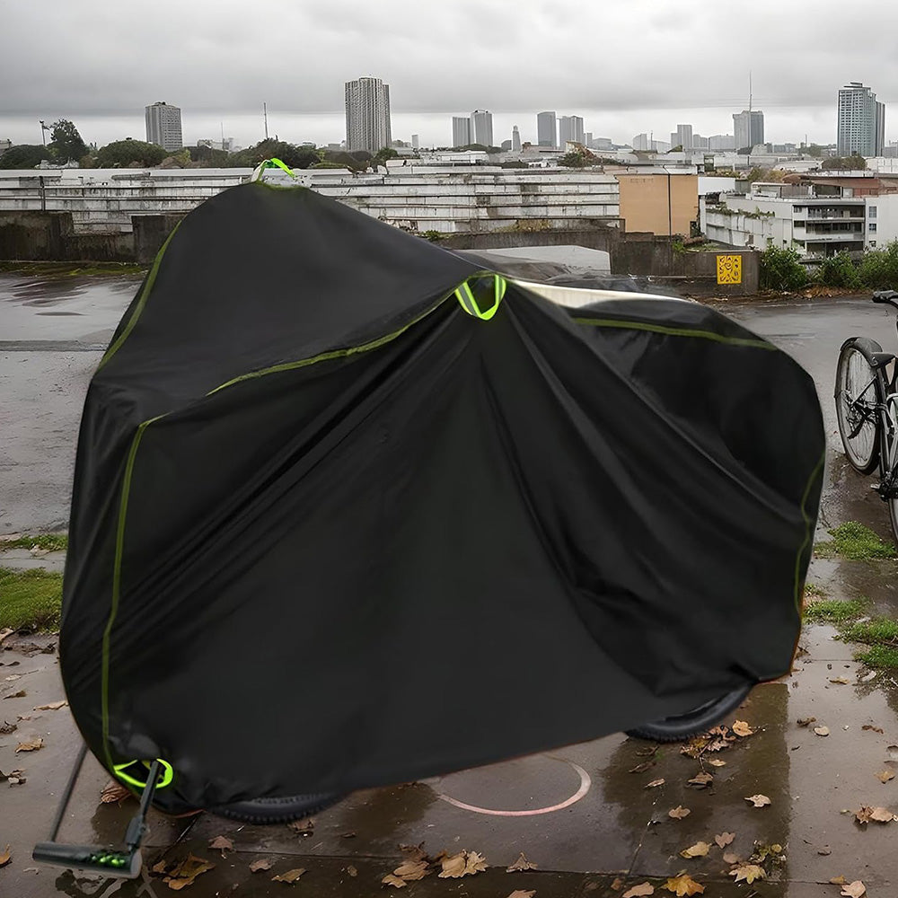 Waterproof Bike Cover Outdoor Storage Cover Rain Sun Dust Wind Proof Shield for Mountain Road Bike