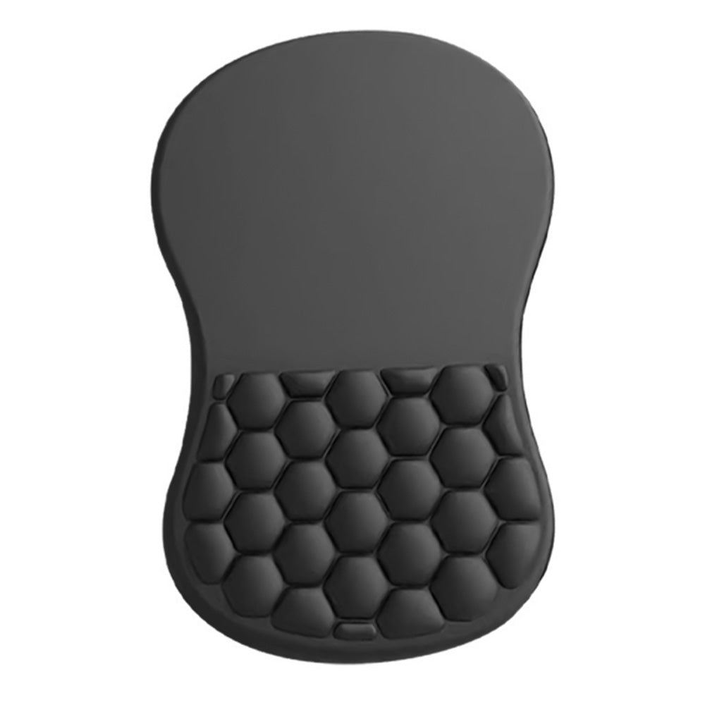 Ergonomic Mouse Pad with Wrist Support Massage Design Non Slip PU Base for Office Desk