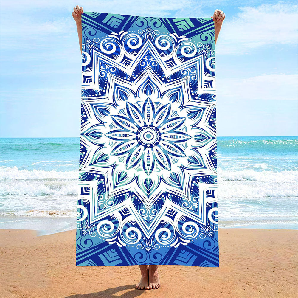 40x70CM Microfiber Beach Towel Quick Absorbent Swim Towel Style 1